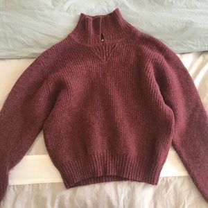 cropped sweater
